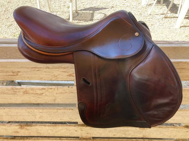 Sella Action Horse 17.5 colore marrone