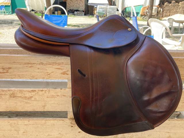 Sella Action Horse 17.5 colore marrone