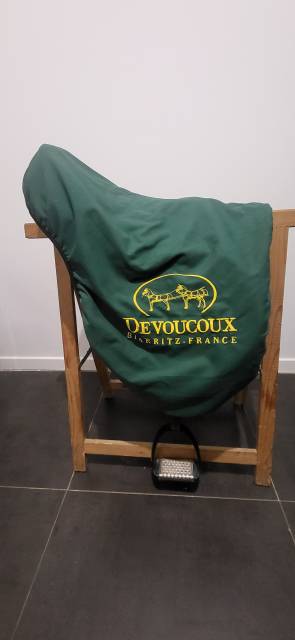 Sella da salto ostacoli Devoucoux  17.5" - 2009