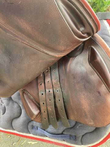 Sella da salto ostacoli Hervé Godignon SPP 17" - 2017