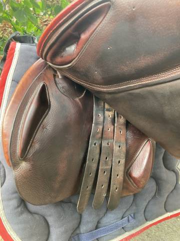 Sella da salto ostacoli Hervé Godignon SPP 17" - 2017