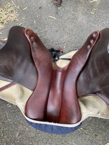 Sella da salto ostacoli Hervé Godignon SPP 17" - 2017