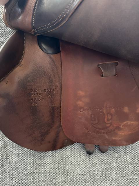 Sella da salto ostacoli Delgrange  17.5" - 2023