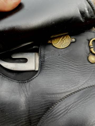 Sella da dressage Bates  17.5" - 2016