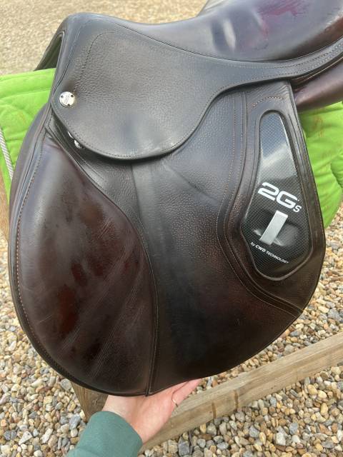 Sella da salto ostacoli CWD  17.5" - 2013