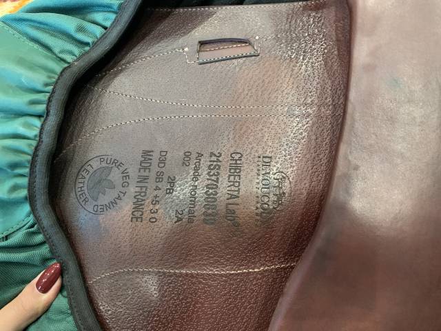 Sella da salto ostacoli Devoucoux  17.5" - 2021