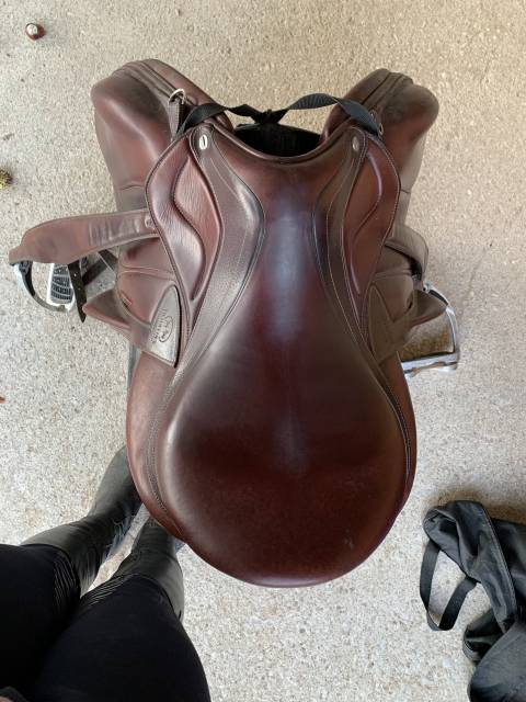 Sella da salto ostacoli Devoucoux  17.5" - 2021