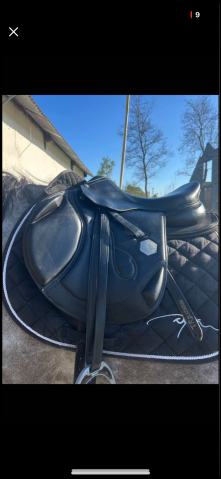 Sella da salto ostacoli Time Rider  17" - 2022