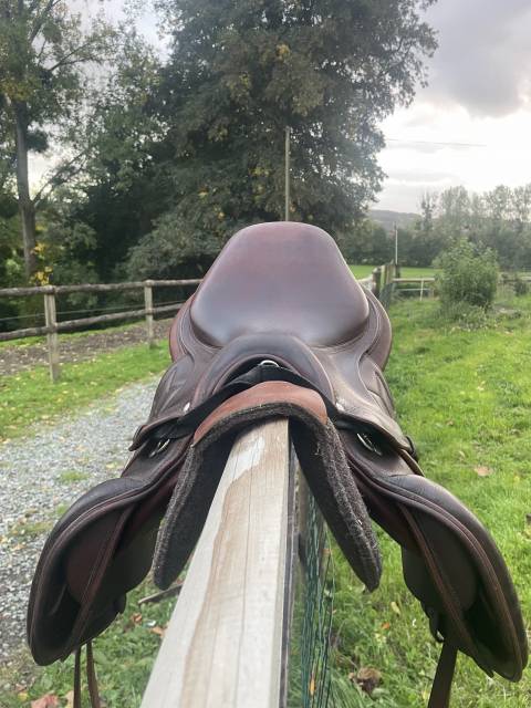 Sella da salto ostacoli Meyer  17" - 2018