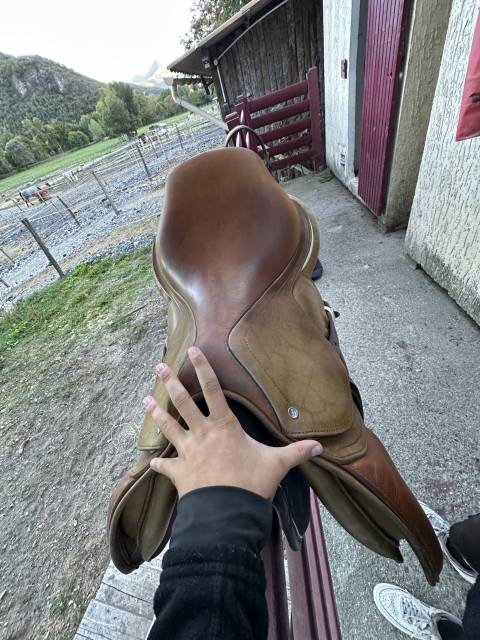 Sella da salto ostacoli GBS  17.5" - 2021