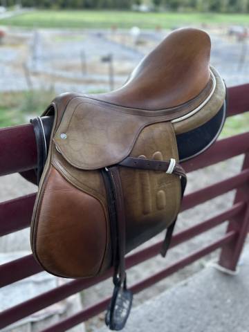 Sella da salto ostacoli GBS  17.5" - 2021