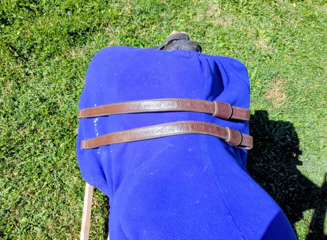 Sella da salto ostacoli Bates  17.5" - 2018