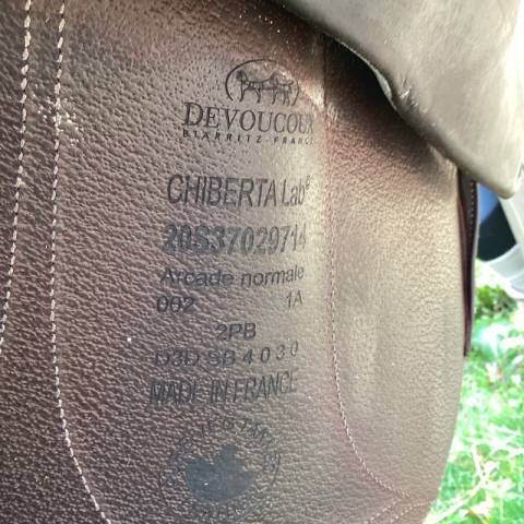 Sella mista Devoucoux  17.5" - 2022