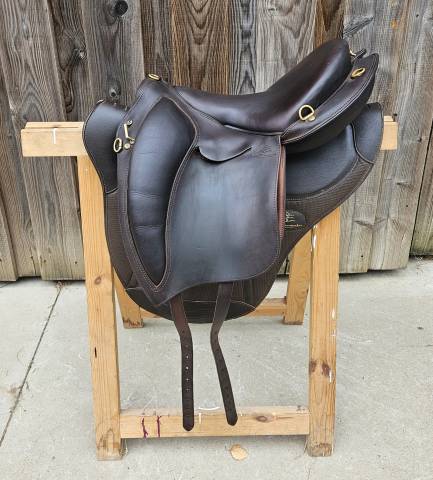 Sella da TREC Gaston Mercier  17" - 2014