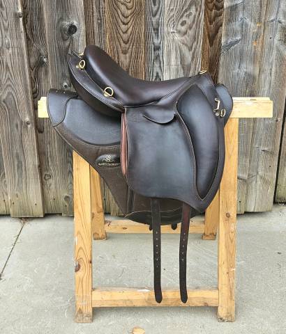 Sella da TREC Gaston Mercier  17" - 2014