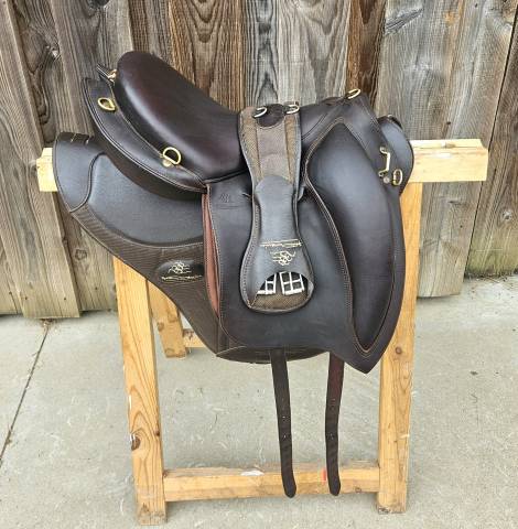 Sella da TREC Gaston Mercier  17" - 2014