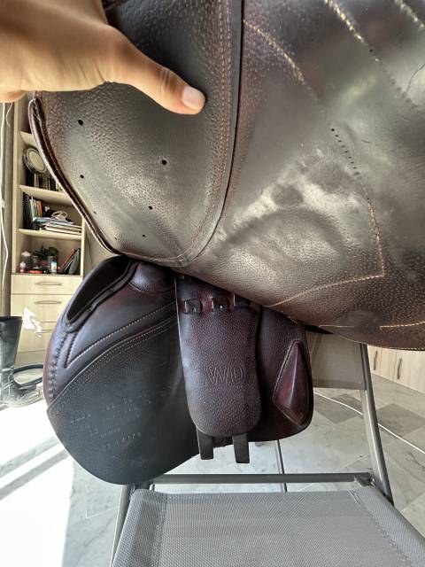 Sella da salto ostacoli CWD  18" - 2013