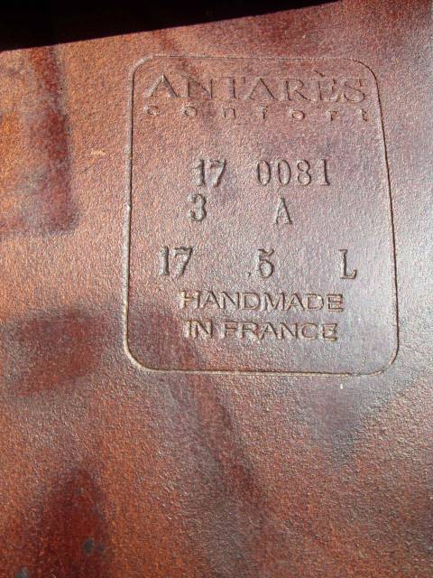 Sella da salto ostacoli Antarès  17.5" - 2017