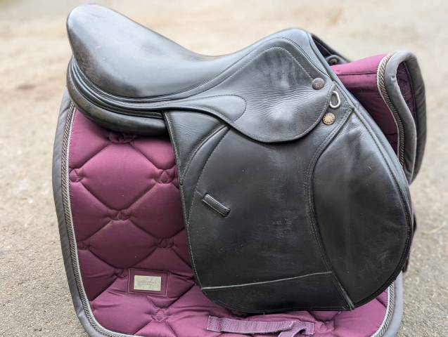 Sella da salto ostacoli Prestige Italia Meredith  17" - 2010