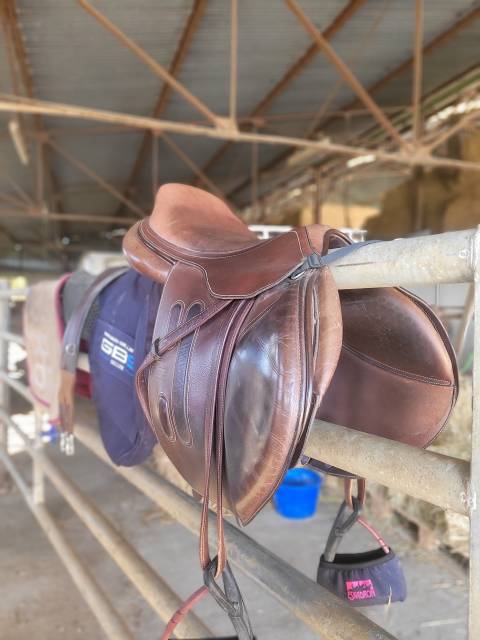 Sella da salto ostacoli GBS  17.5" - 2016