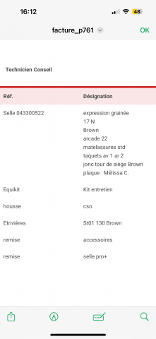 Sella mista Equipe  17" - 2023