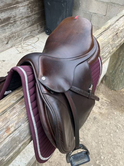 Sella da salto ostacoli Equipe  16.5" - 2023