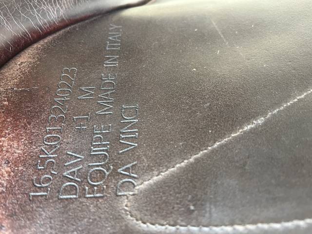 Sella da salto ostacoli Equipe  16.5" - 2023