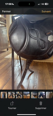 Sella mista Time Rider  17.5" - 2022