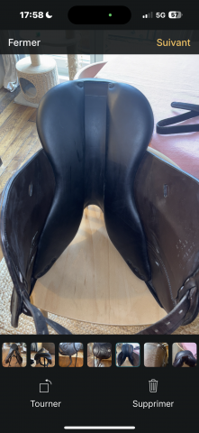 Sella mista Time Rider  17.5" - 2022