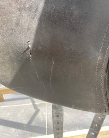 Sella da dressage Euroriding  16.5" - 2010