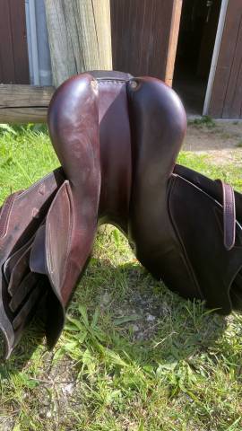 Sella da salto ostacoli CWD  17" - 2016