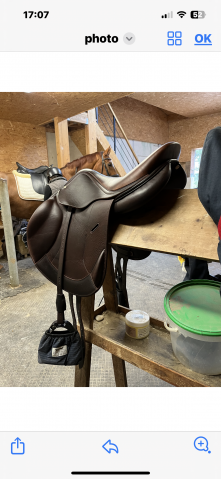 Sella da salto ostacoli Antarès  17.5" - 2023