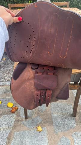 Sella mista Hermès  17" - 2016