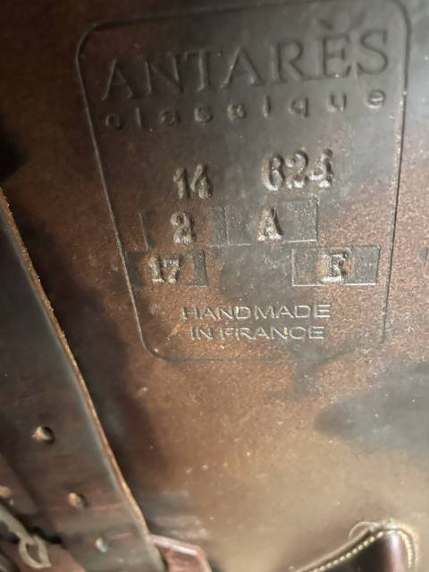 Sella da salto ostacoli Antarès  17.5" - 2014