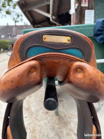 Sella da salto ostacoli Delgrange  17.5" - 2014