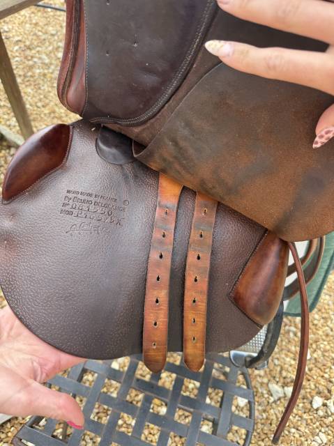 Sella da salto ostacoli Delgrange  16.5" - 2008