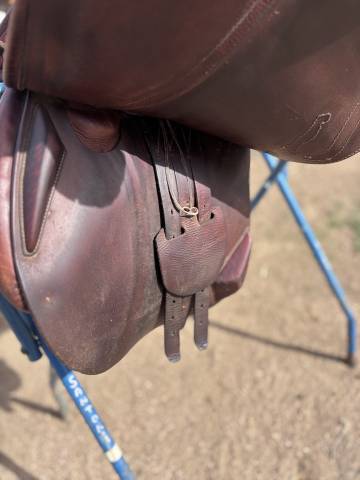 Sella da salto ostacoli Antar&egrave;s  17.5" - 2014