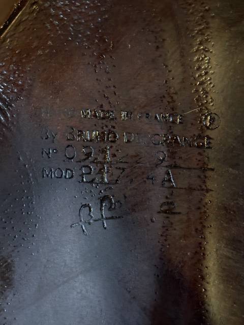 Sella mista Delgrange  17" - 2009