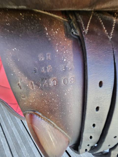 Sella da salto ostacoli Butet  17" - 2008