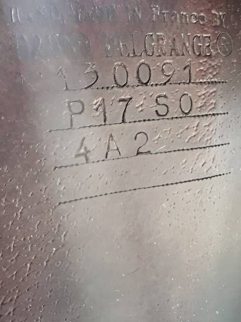 Sella da salto ostacoli Delgrange  17" - 2015