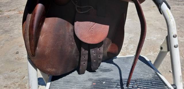 Sella da salto ostacoli Antarès  17" - 2011