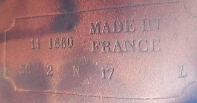 Sella da salto ostacoli Antarès  17" - 2011