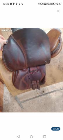 Sella da salto ostacoli Forestier Calgary  17.5" - 2005