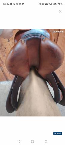 Sella da salto ostacoli Forestier Calgary  17.5" - 2005