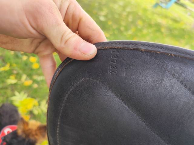 Sella da dressage Eric Thomas  17.5" - 2013