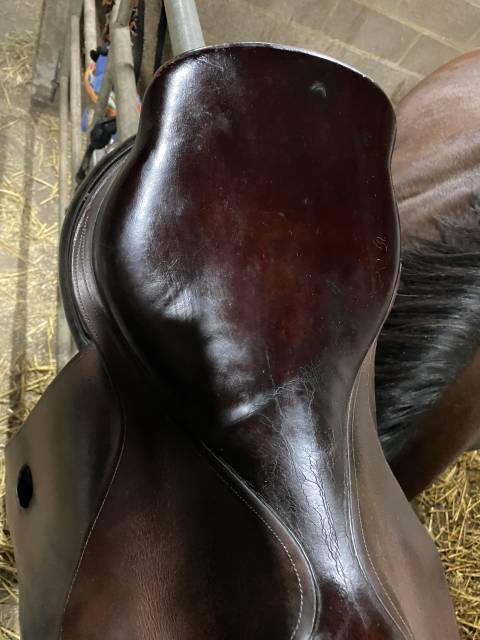 Sella da salto ostacoli  Bruno delgrange  17" - 2009