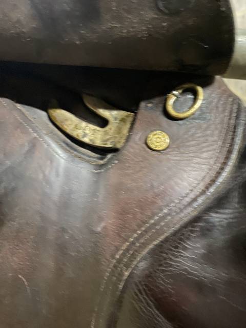 Sella da salto ostacoli  Bruno delgrange  17" - 2009