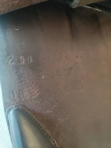 Sella da salto ostacoli Butet  17.5" - 2018