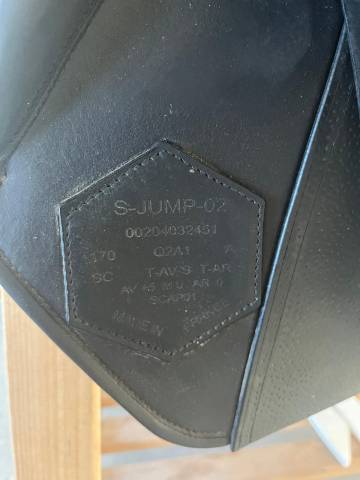 Sella da salto ostacoli  Flex-On 17" - 2023