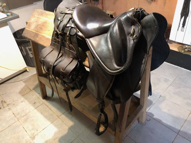 Sella da trekking Gaston Mercier  17.5" - 2010